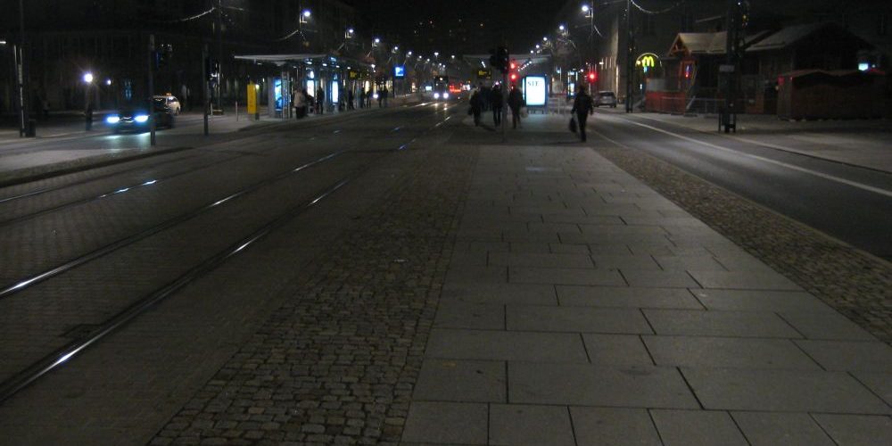 Пример дизайна улицы в Германии