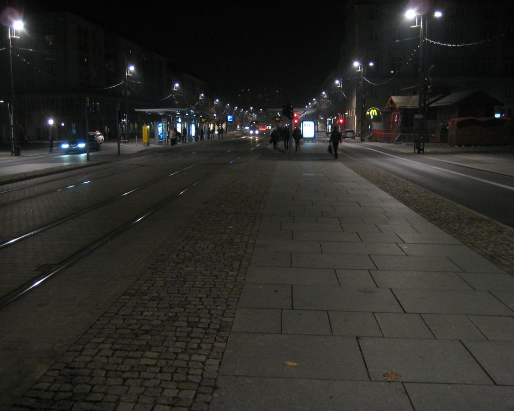Пример дизайна улицы в Германии