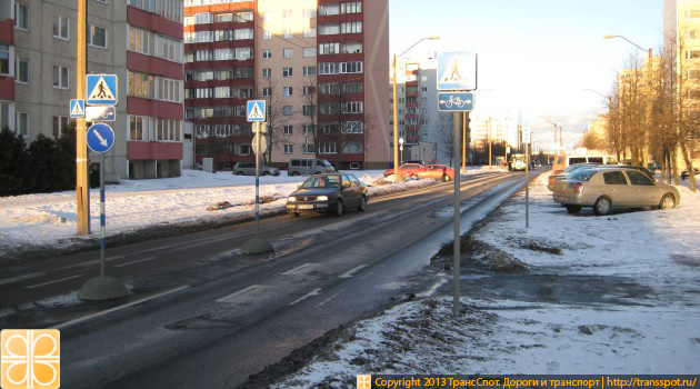 Пешеходные островки в Таллинне
