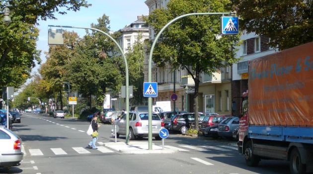 Пешеходный переход в Германии